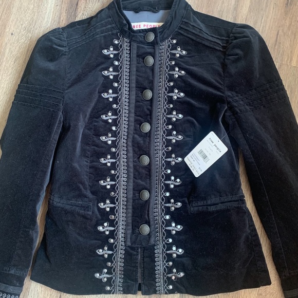 Free People Maven Pintuck Jacket - Picture 2 of 3